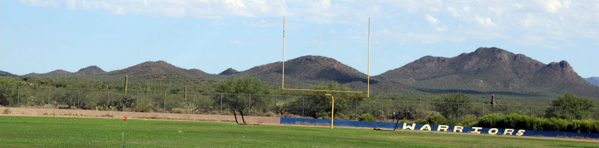 Wide view of canyons